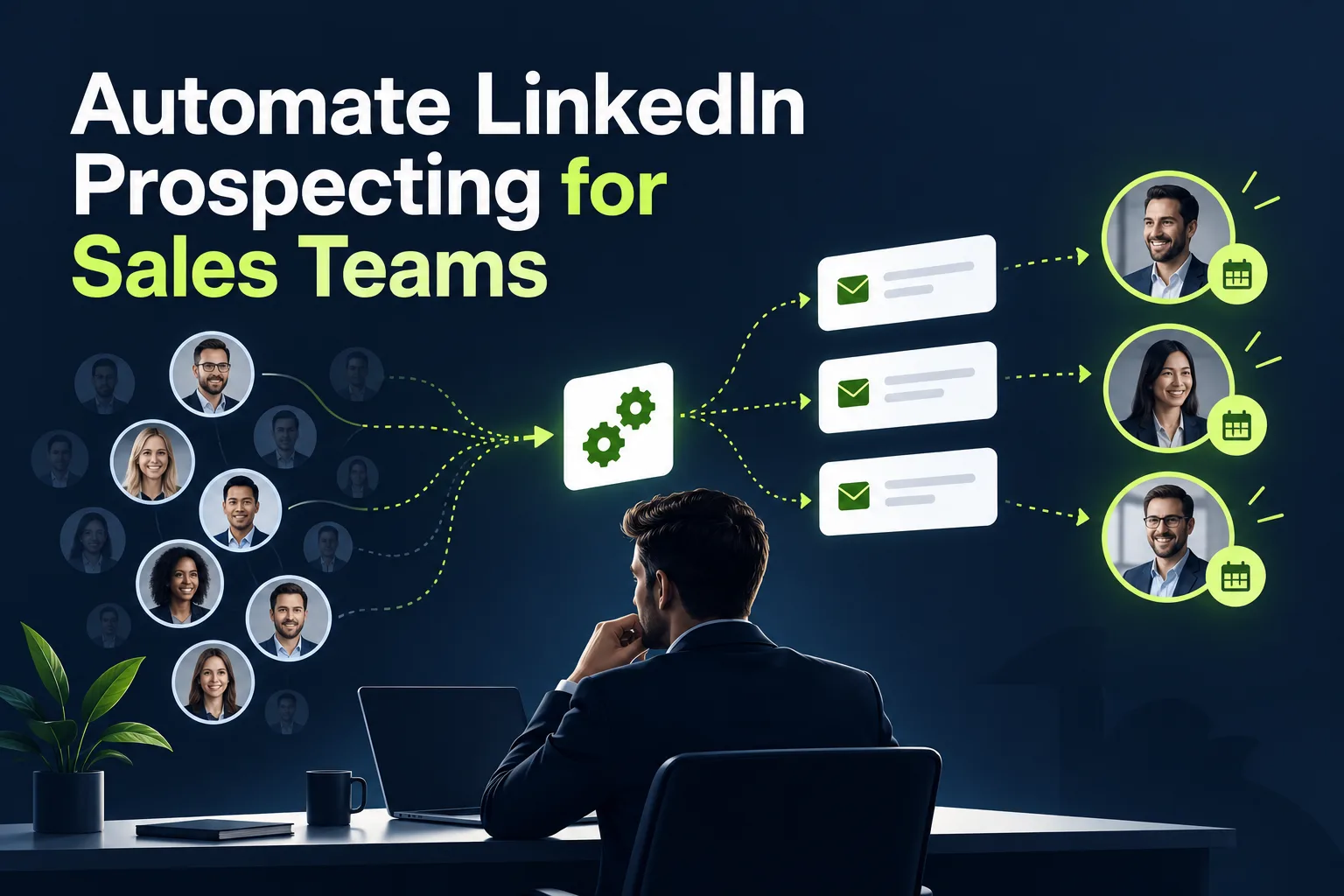 How Sales Teams Can Automate LinkedIn Prospecting featured illustration